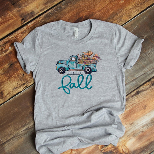 Hello Fall Truck T-shirt