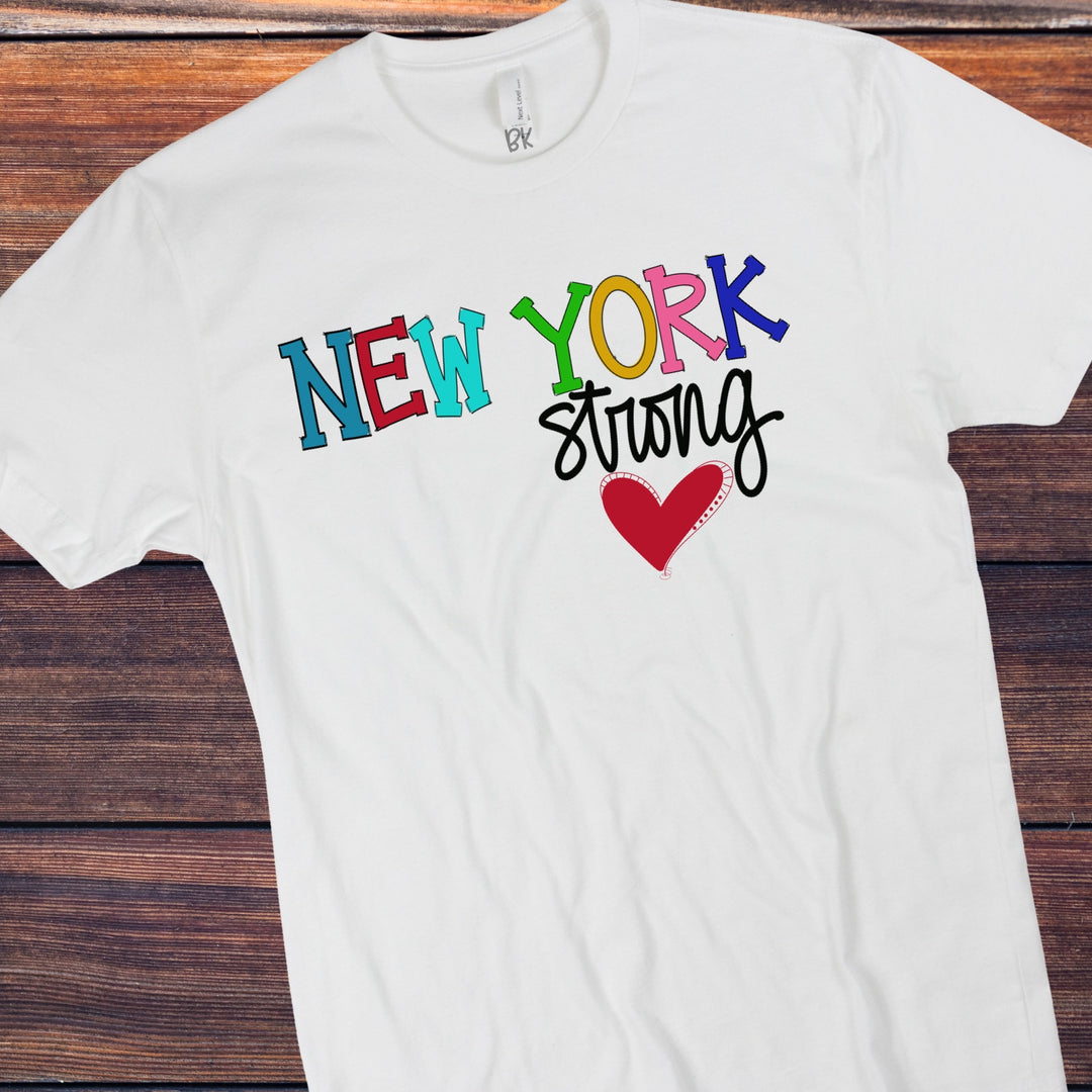DTF TRANSFER New York strong multi color
