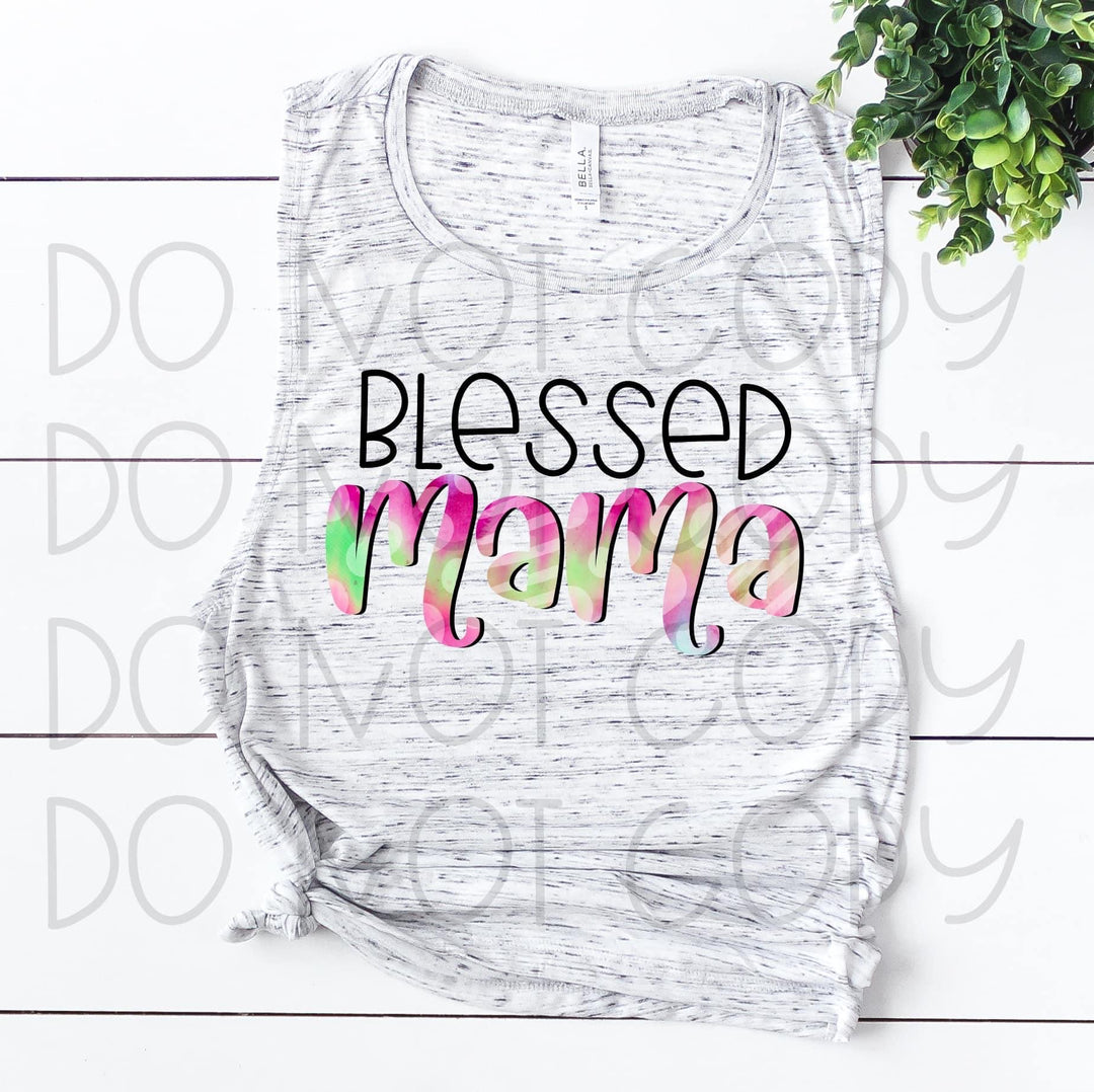 DTF TRANSFER Blessed mama