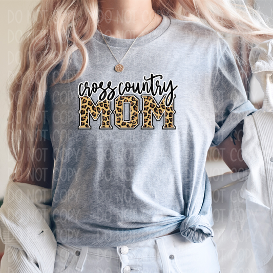 DTF TRANSFER Cross Country Mom