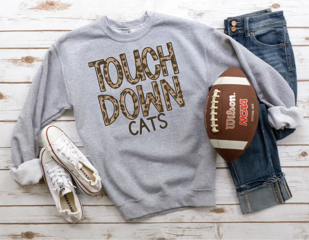 DTF TRANSFER Touch Down Cats