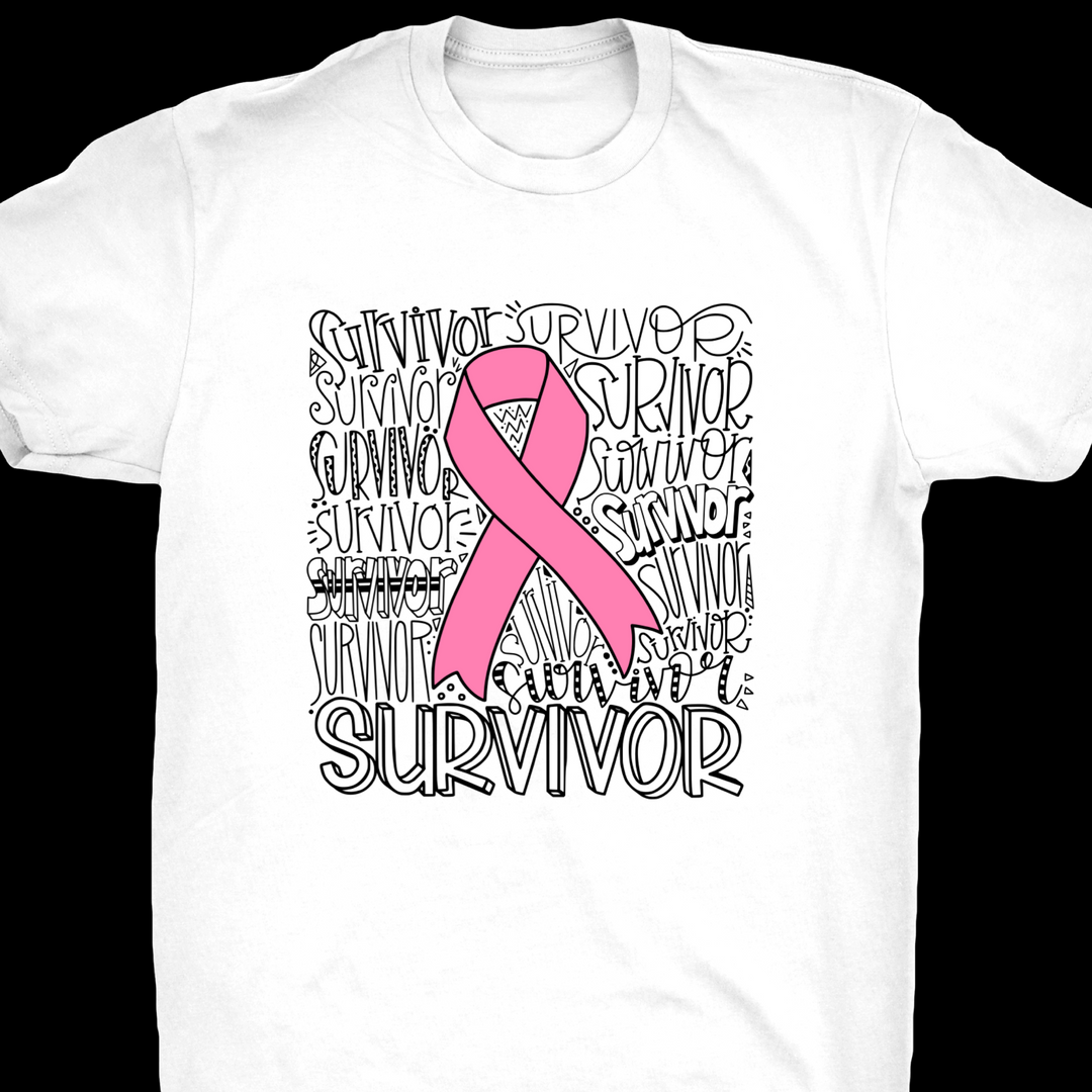 DTF TRANSFER Breast Cancer Awareness