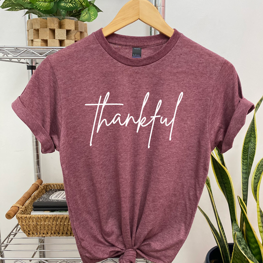 RTS Thankful heather maroon