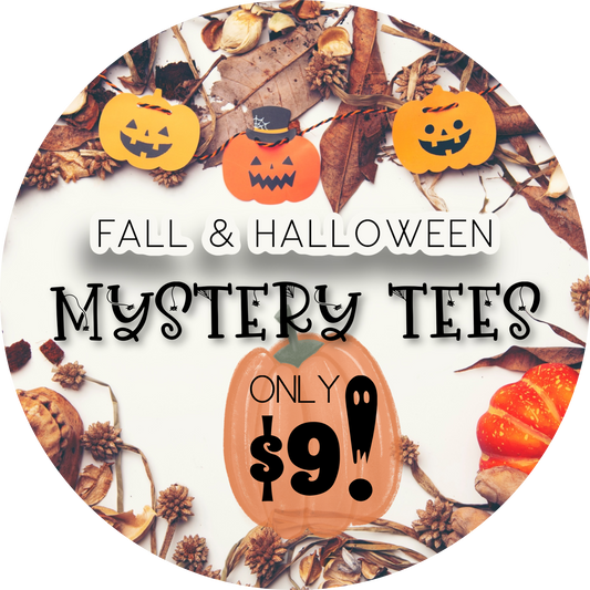Fall & Halloween Mystery Tees