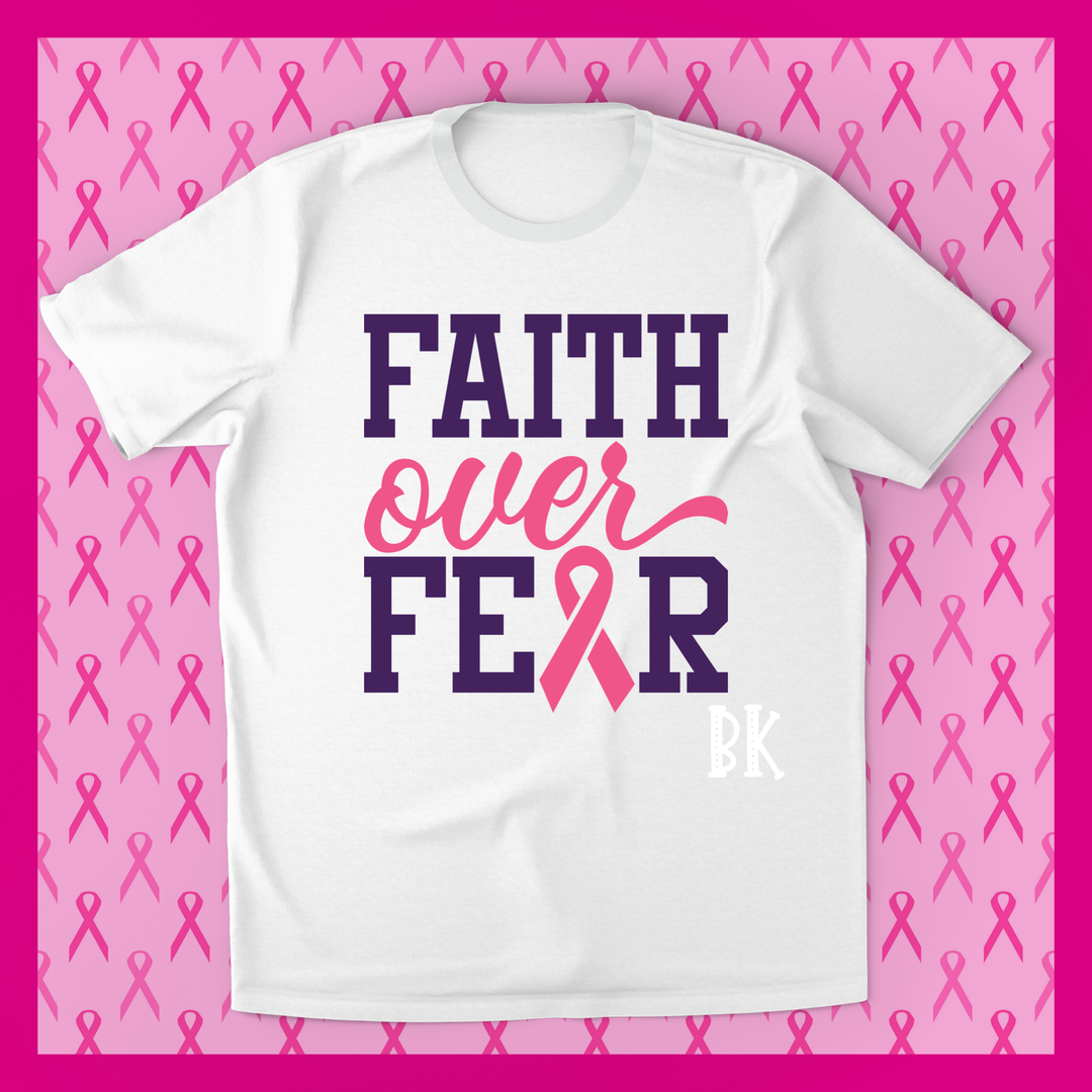 DTF TRANSFER Faith over fear